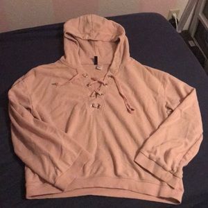 Oversized Hooded Top